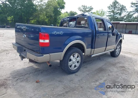2008 Ford F150 Lariat из США, поврежденный, VIN 1FTPW14V68FB71403